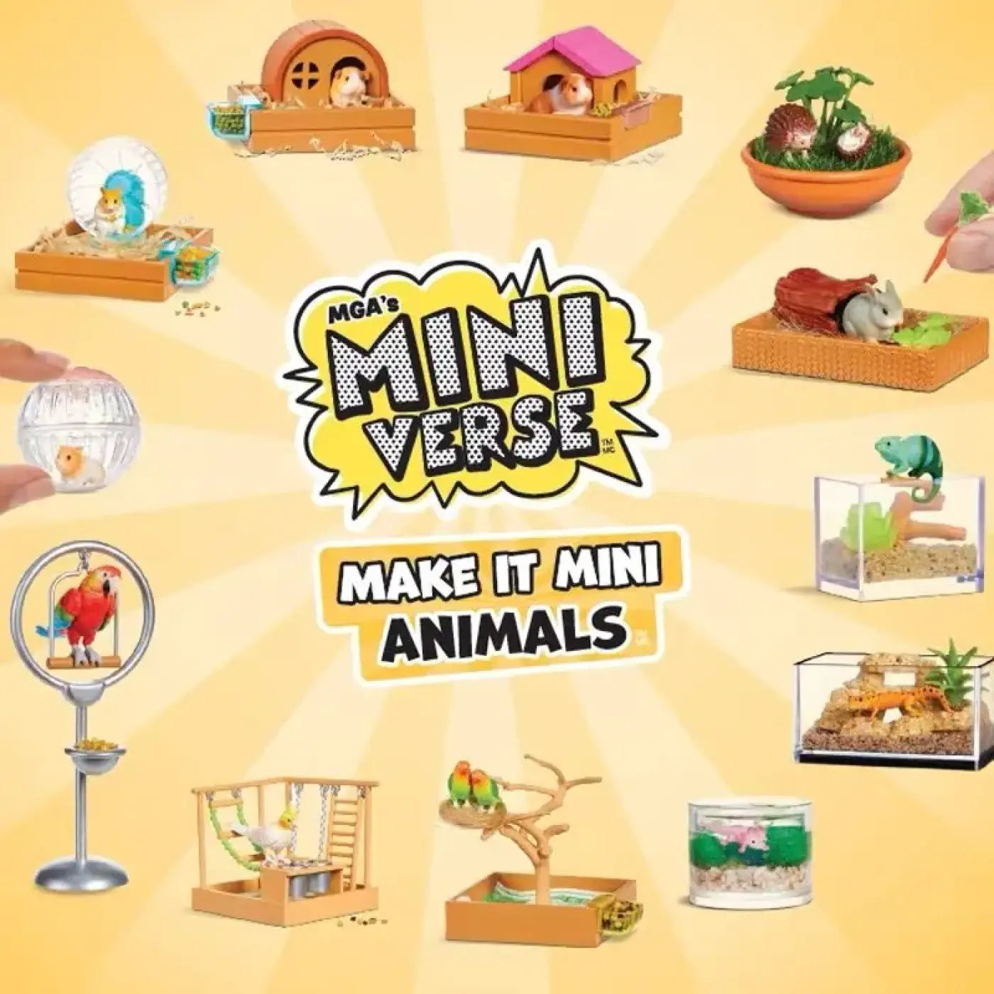 The Ball Depot surprise ball: 2-12pc Miniverse Animal Series Blind Ball