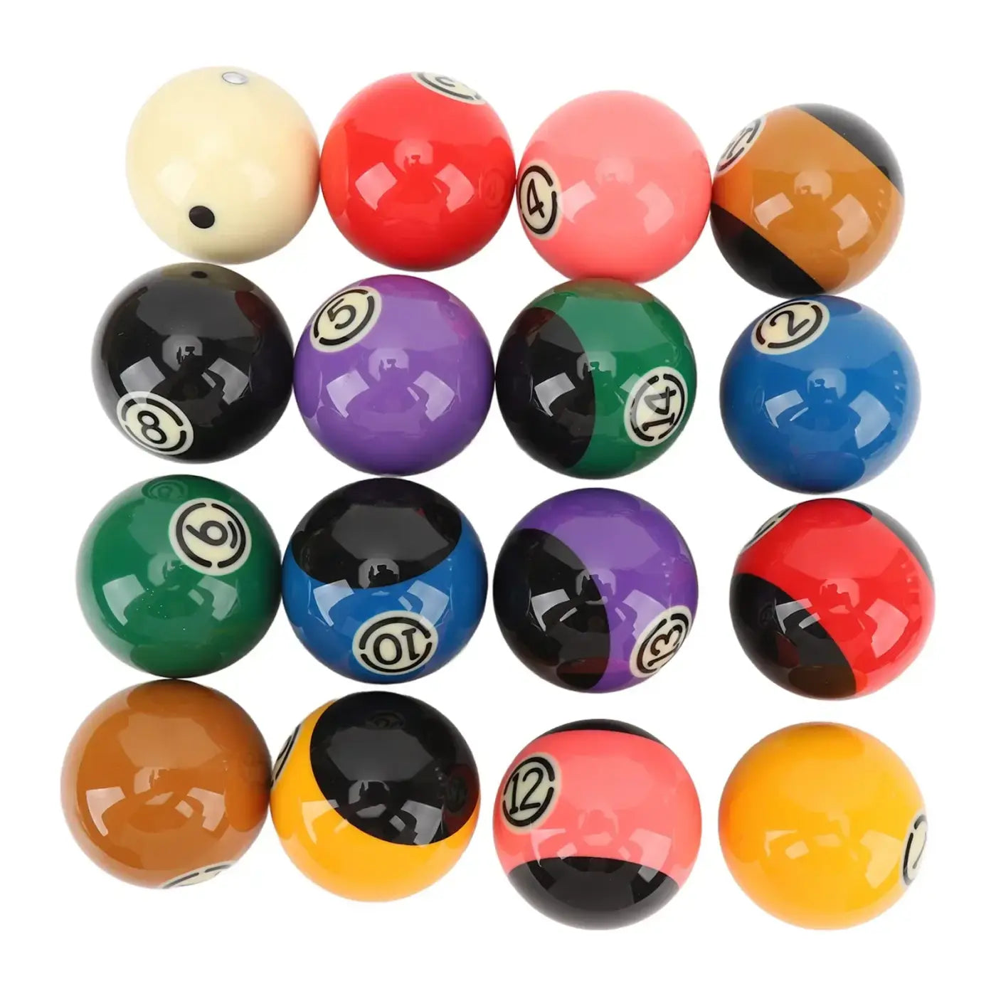 The Ball Depot billiard balls: 2.25inch Billiard Balls