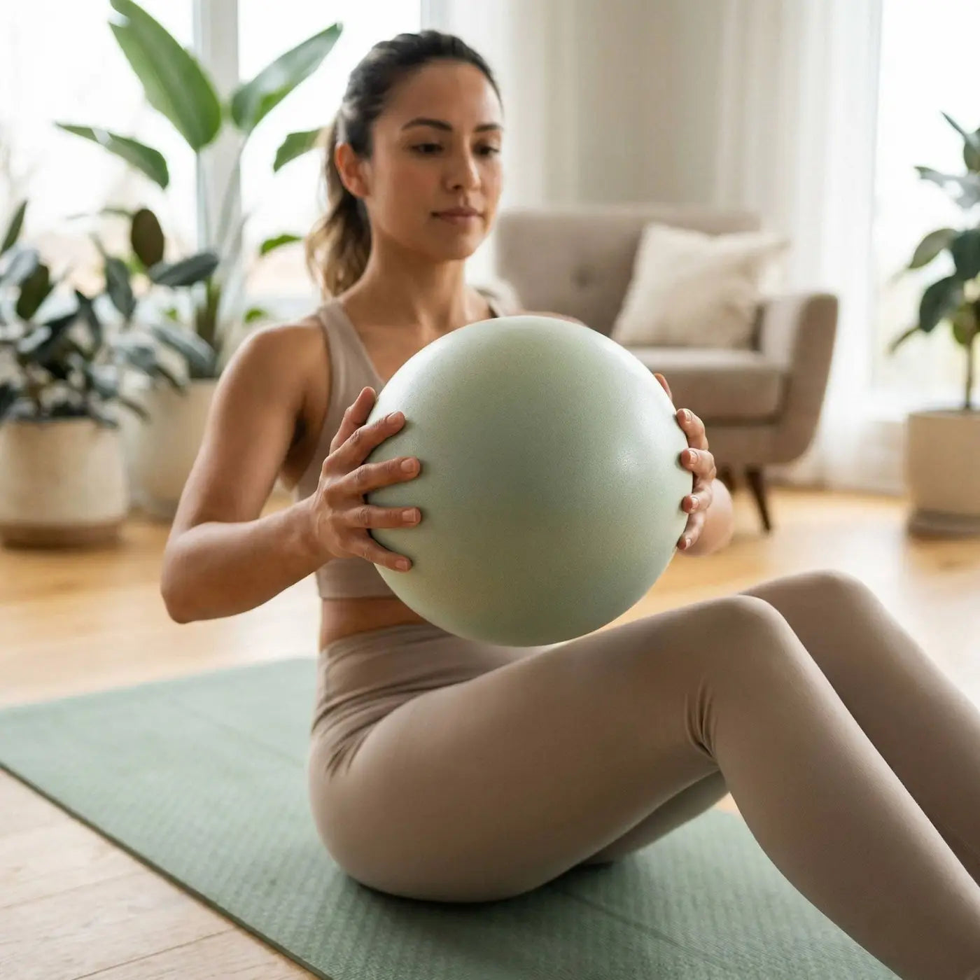 AK Brand stability ball: 2-PC Mini Exercise Ball for Pilates Yoga