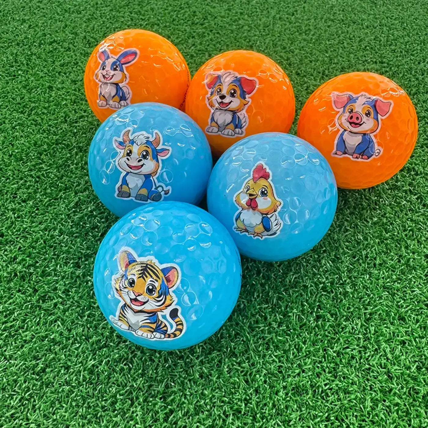 The Ball Depot zodiac golf ball: 2 Piece Zodiac Chinese Golf Ball