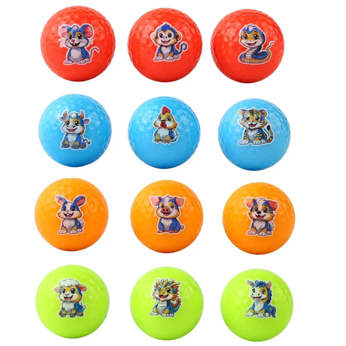 The Ball Depot zodiac golf ball: 2 Piece Zodiac Chinese Golf Ball