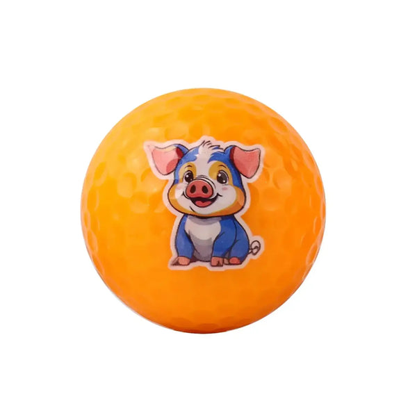 The Ball Depot zodiac golf ball: 2 Piece Zodiac Chinese Golf Ball