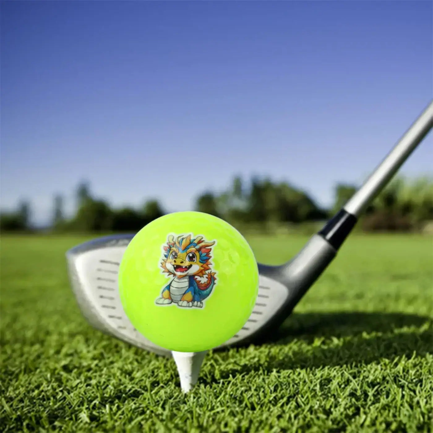 The Ball Depot zodiac golf ball: 2 Piece Zodiac Chinese Golf Ball