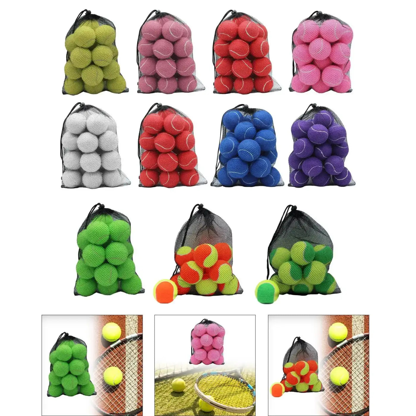 The Ball Depot tennis balls: 20 Pack of Tennis Balls