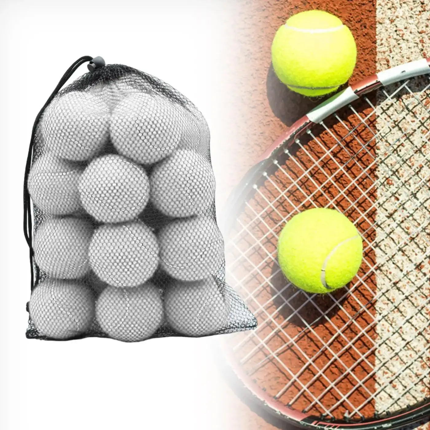 The Ball Depot tennis balls: 20 Pack of Tennis Balls