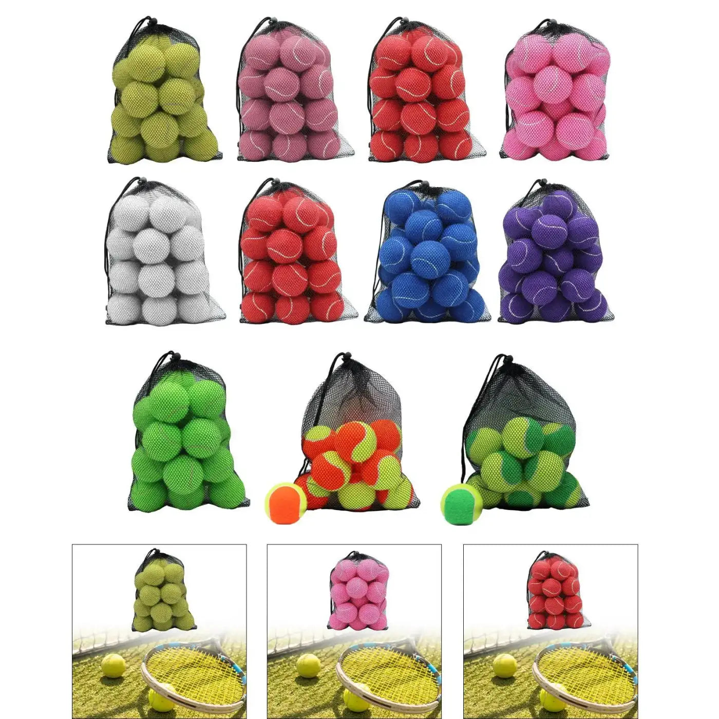 The Ball Depot tennis balls: 20 Pack of Tennis Balls
