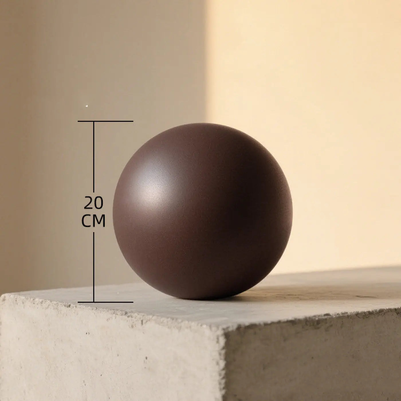 The Ball Depot yoga ball: 20cm Pilates Ball Thickened Explosion-proof Yoga Ball
