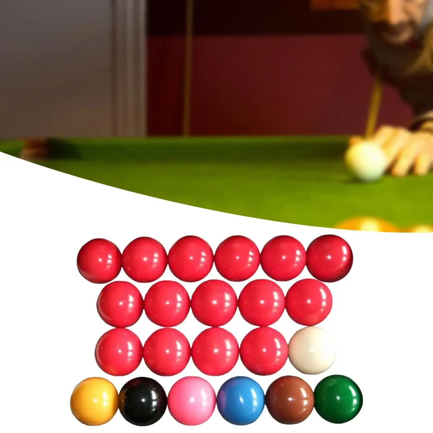 The Ball Depot snooker ball: 22Pcs Snooker Balls