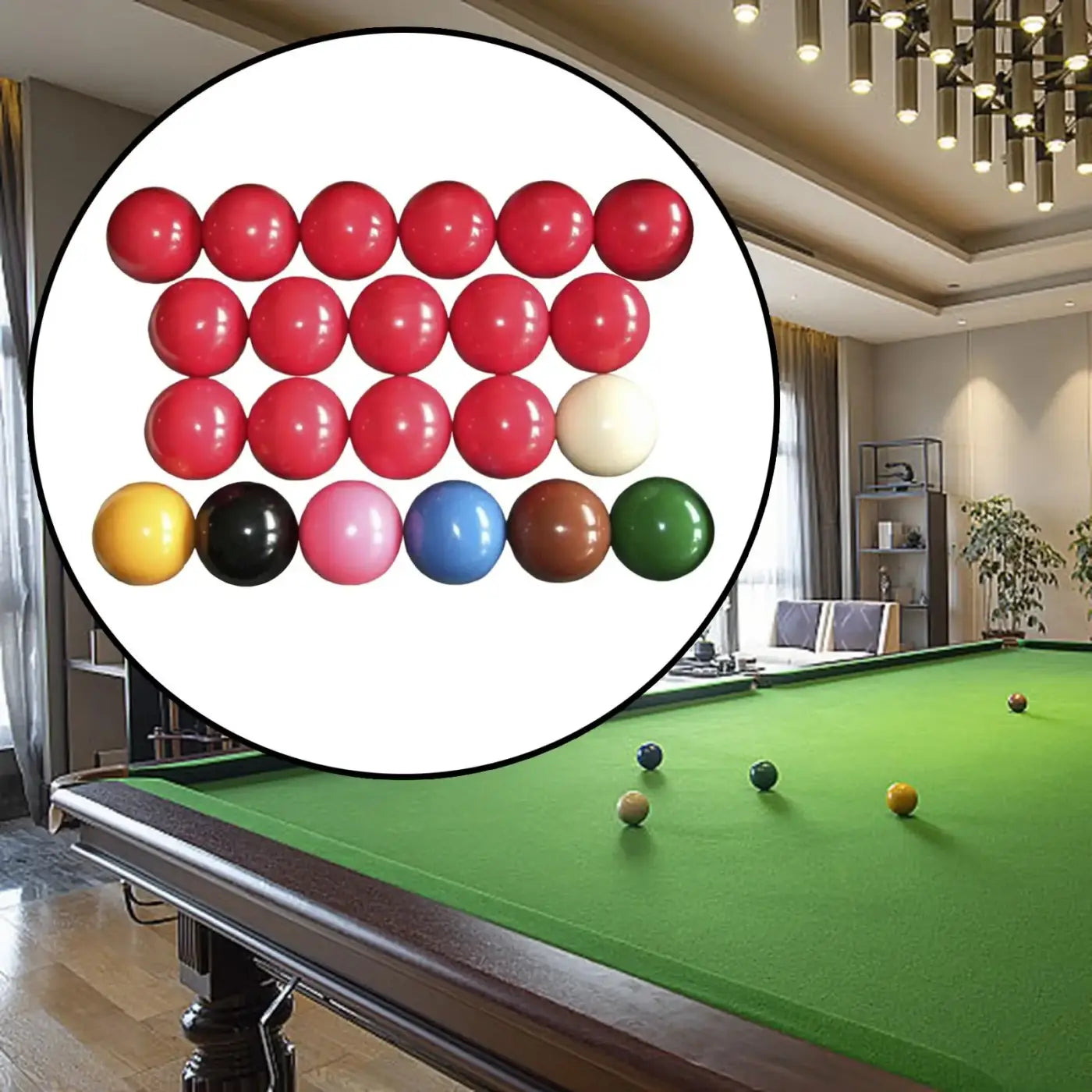 The Ball Depot snooker ball: 22Pcs Snooker Balls