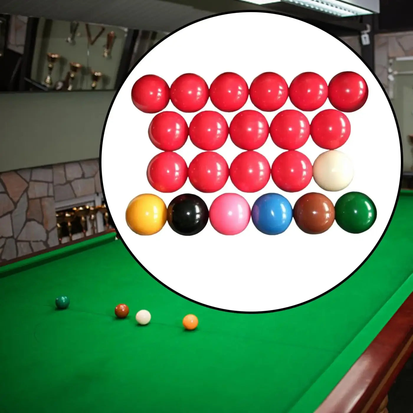 The Ball Depot snooker ball: 22Pcs Snooker Balls