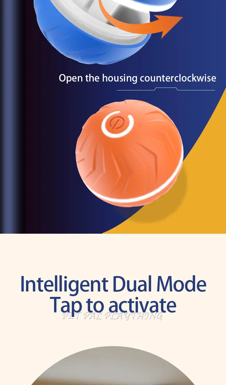 Intelligent Gravity Bouncing Dog Ball