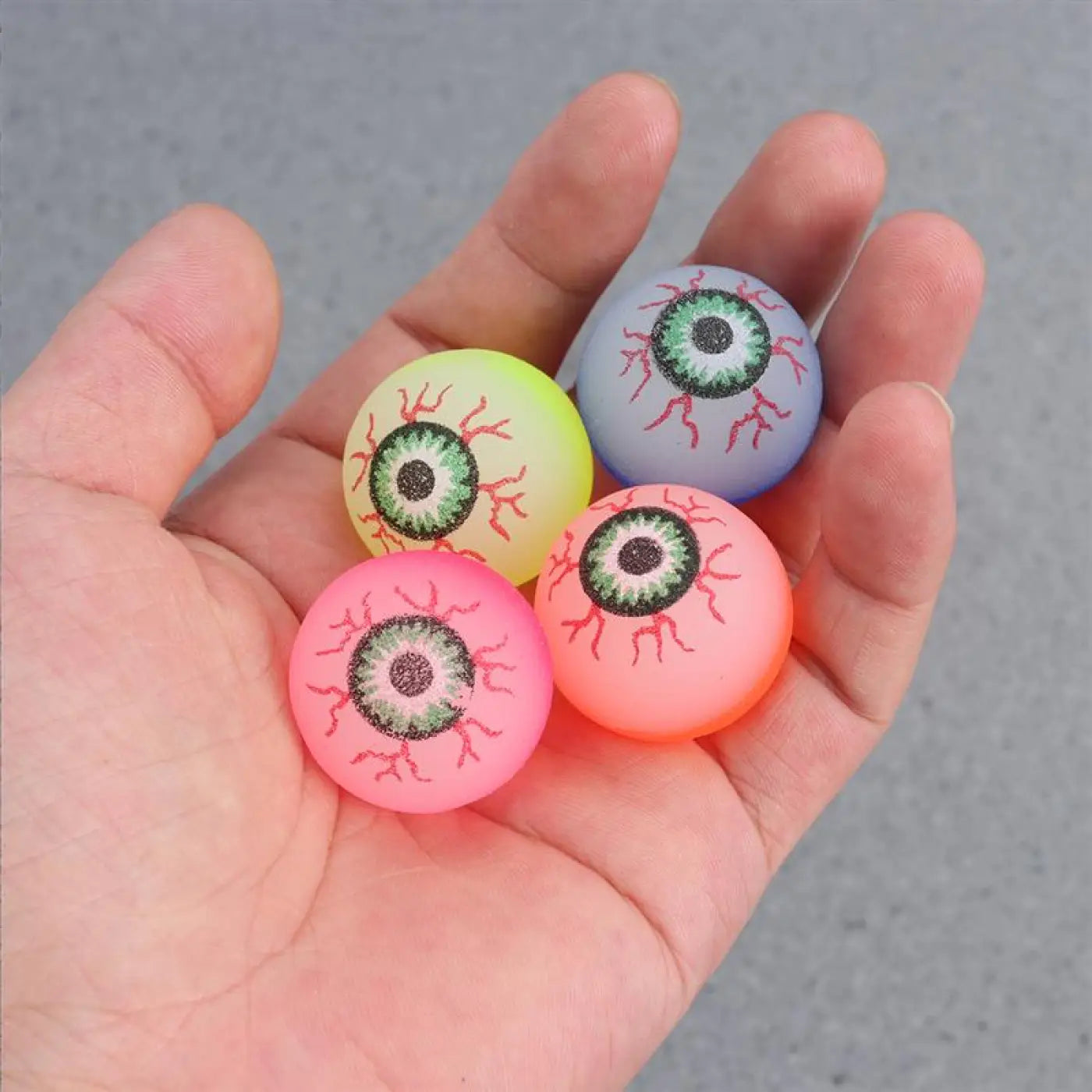 The Ball Depot novelty ball: 24 Pcs Bouncing Eyeball