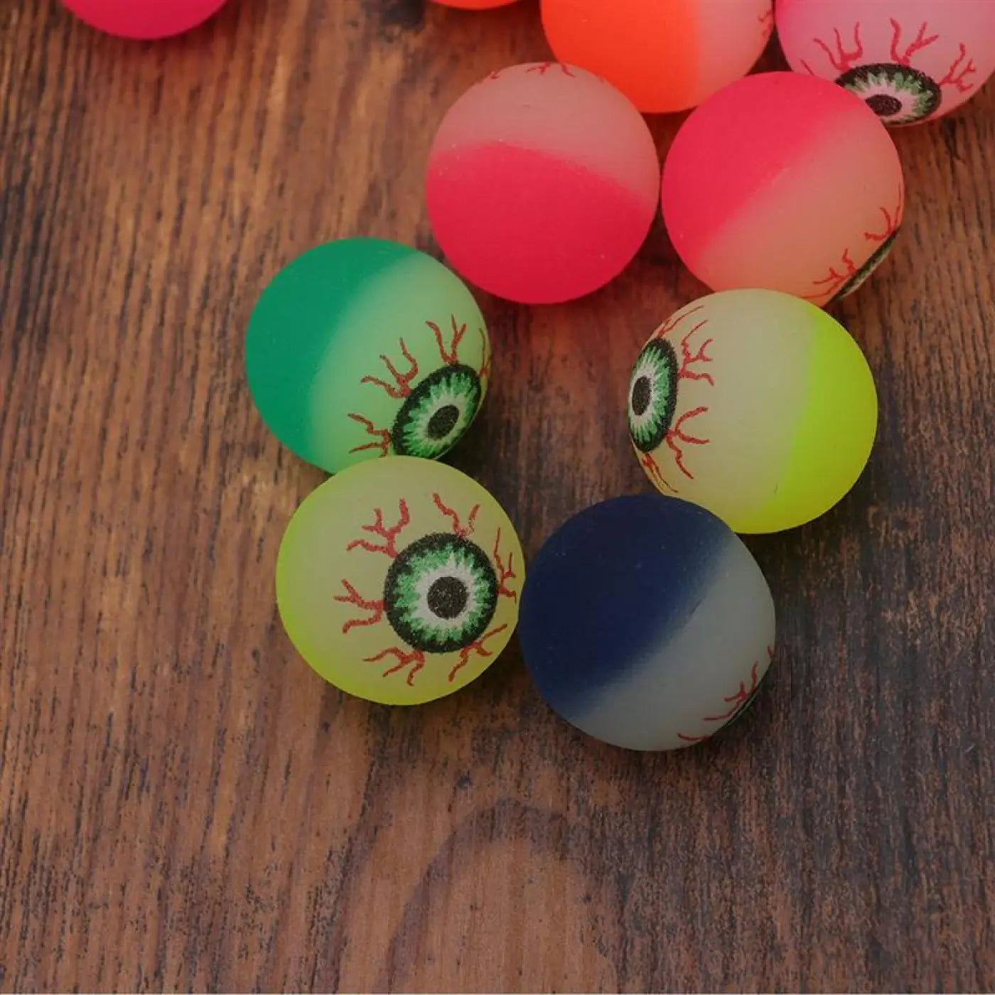 The Ball Depot novelty ball: 24 Pcs Bouncing Eyeball