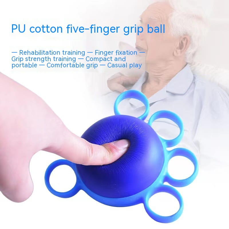 Four-finger Thorn Training Soft Ball texture detail