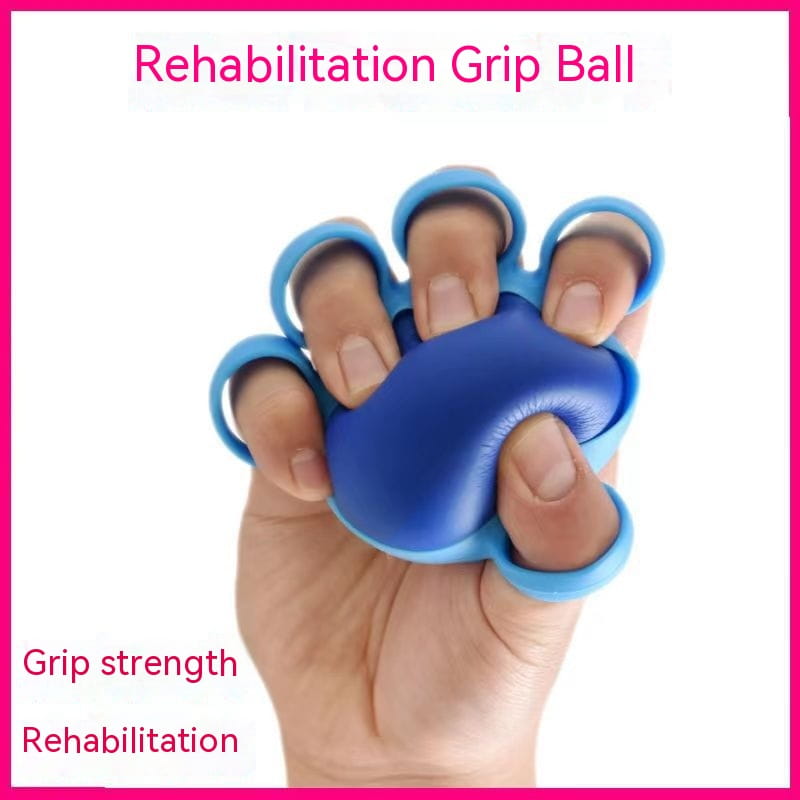 Four-finger Thorn Training Soft Ball in use