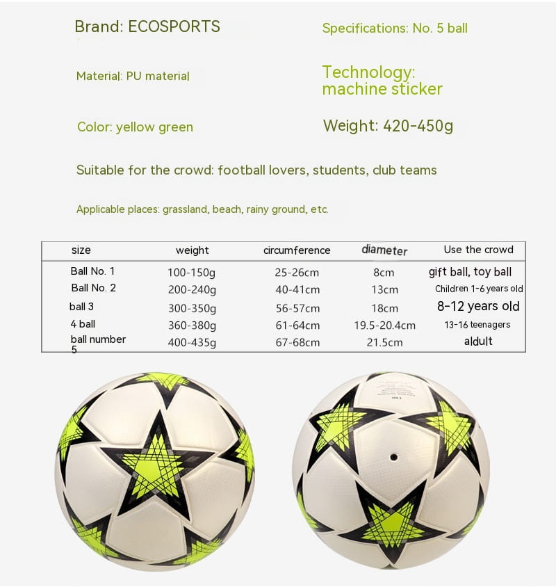 PU Champions Soccer Ball