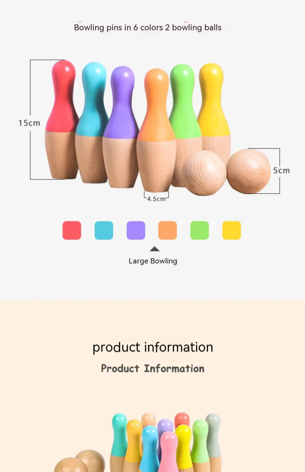 Children’s Toy Bowling Ball Suit Kindergarten Education Baby Indoor Simulation Play House Parent-child Sports