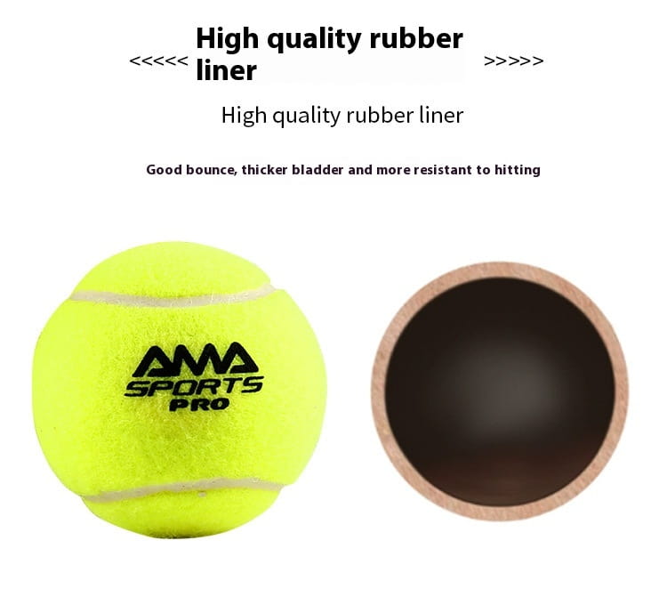 Cage Plate Tennis High Elasticity Durable Training Ball