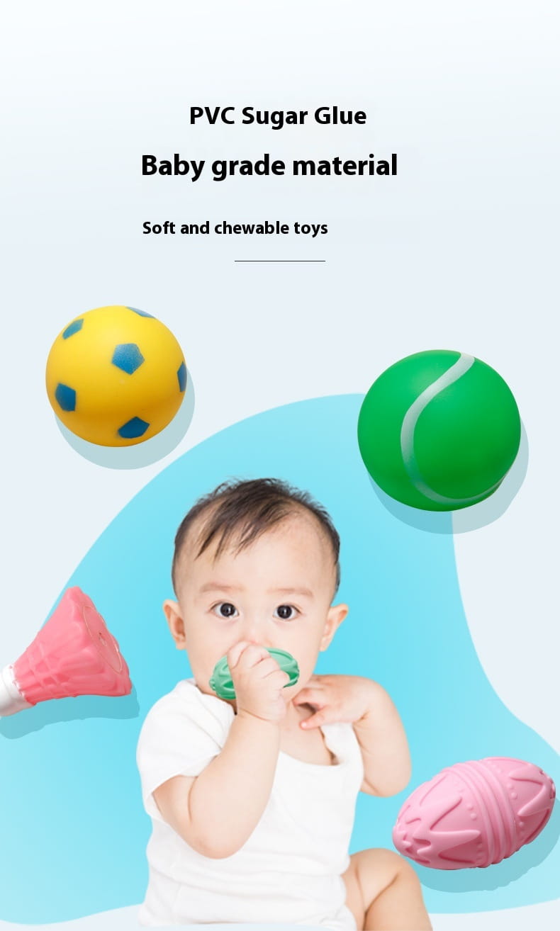 Pet Sound Rubber Simulation Bite-resistant Ball