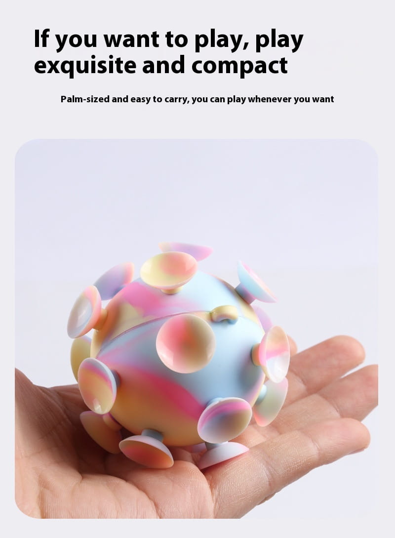 3D Sucker Stress Relief Ball
