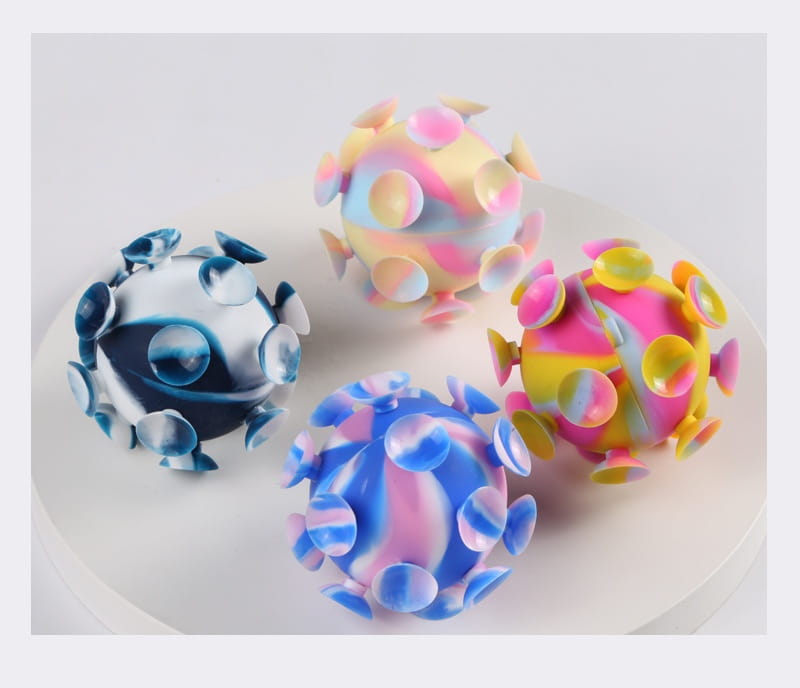 3D Sucker Stress Relief Ball