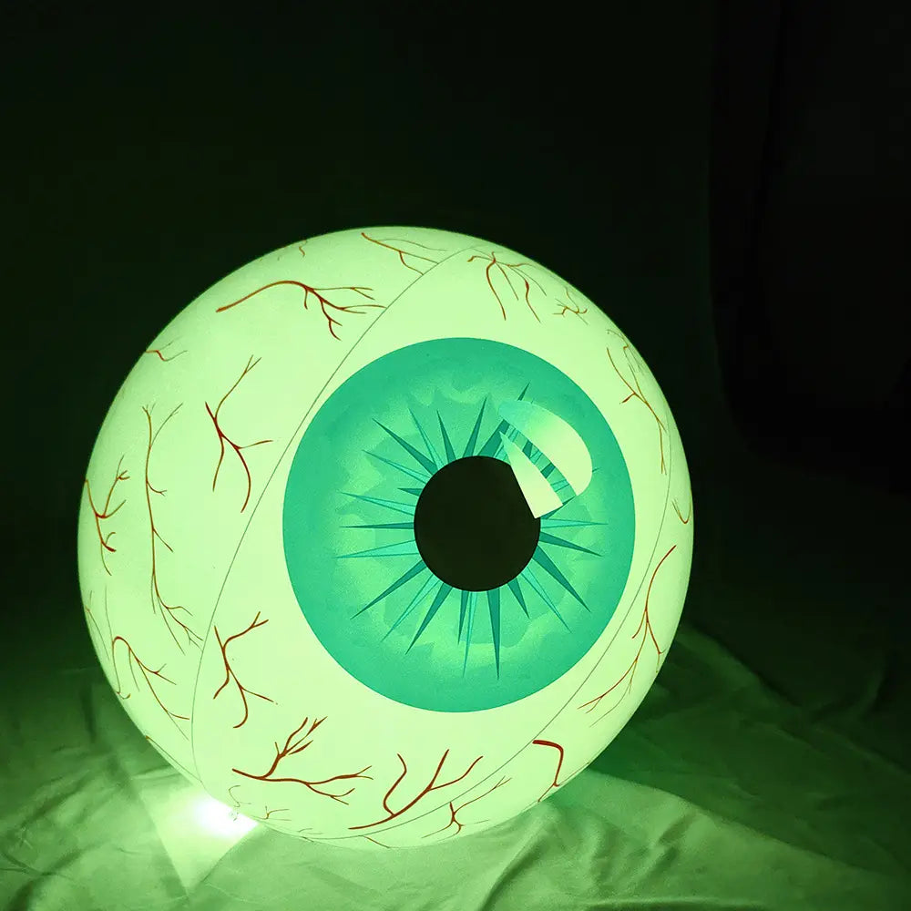 PVC Inflatable LED Luminous Ball Halloween Courtyard Decoration