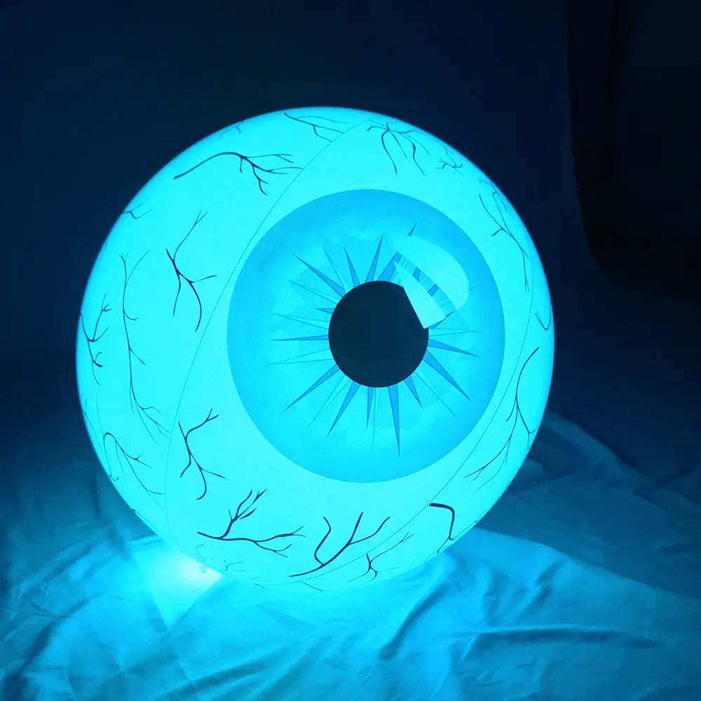 PVC Inflatable LED Luminous Ball Halloween Courtyard Decoration