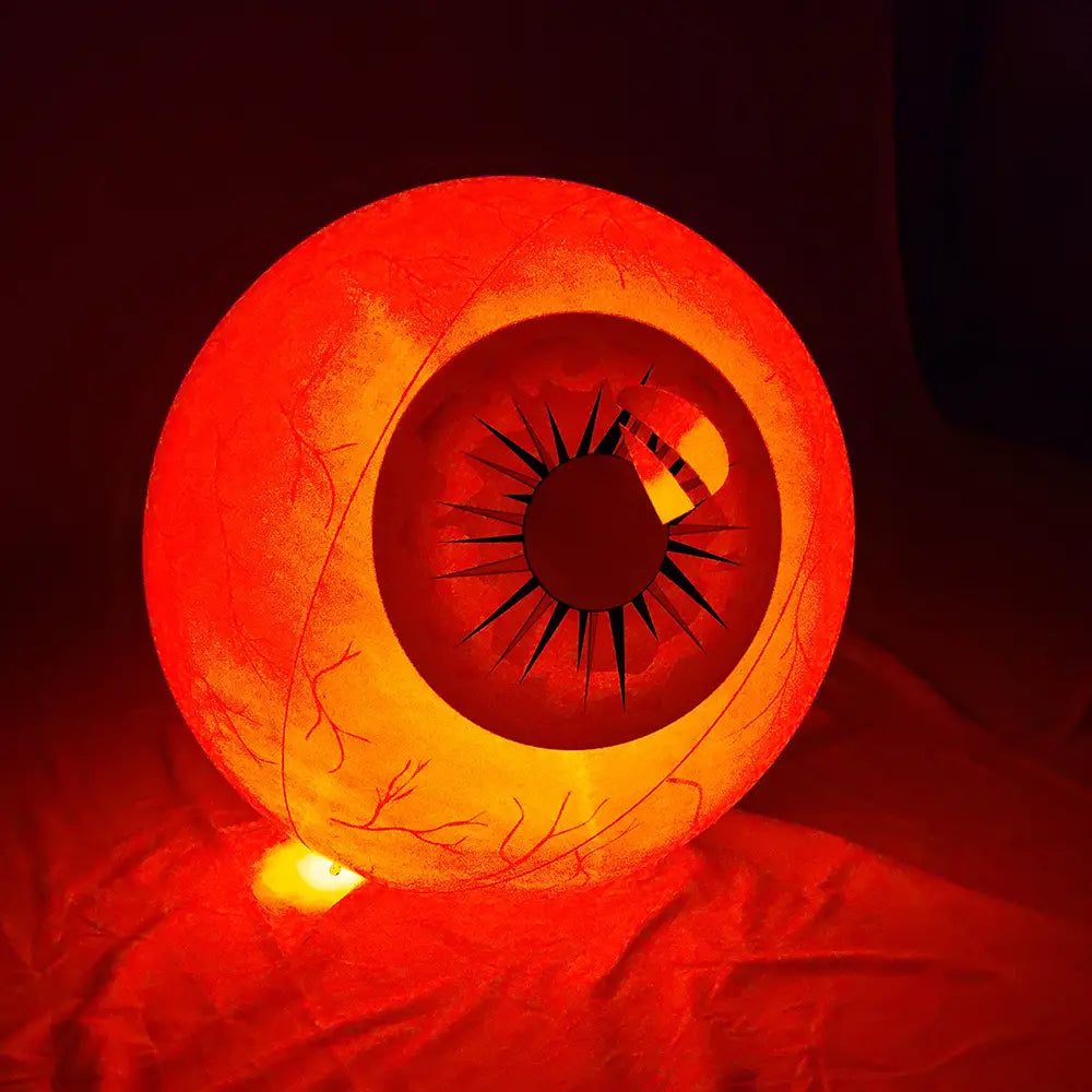 PVC Inflatable LED Luminous Ball Halloween Courtyard Decoration