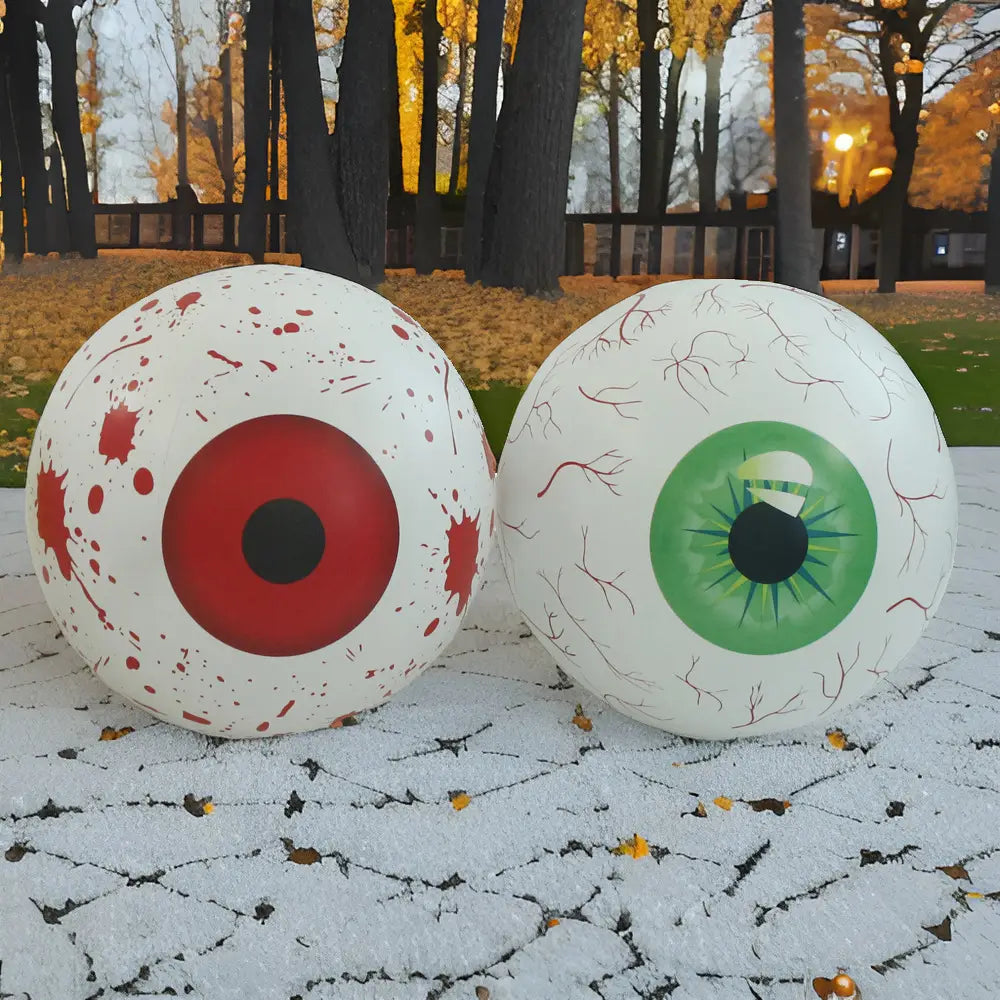 PVC Inflatable LED Luminous Ball Halloween Courtyard Decoration