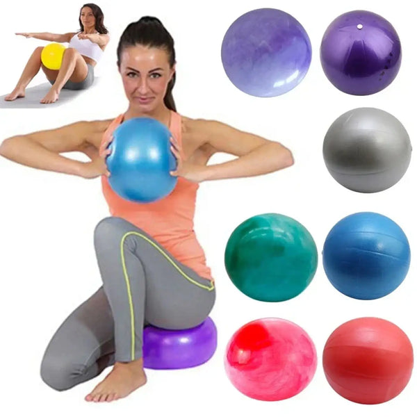 The Ball Depot yoga ball: 25cm Yoga Ball Pilates Core Fitness Balance Ball