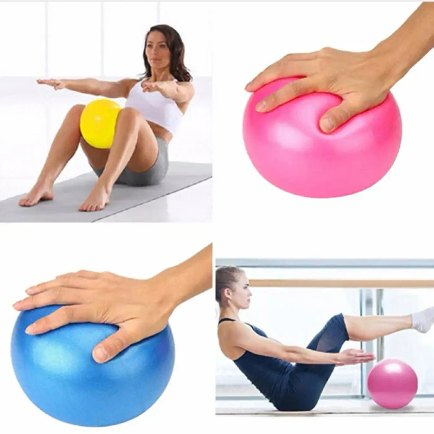 The Ball Depot yoga ball: 25cm Yoga Ball Pilates Core Fitness Balance Ball
