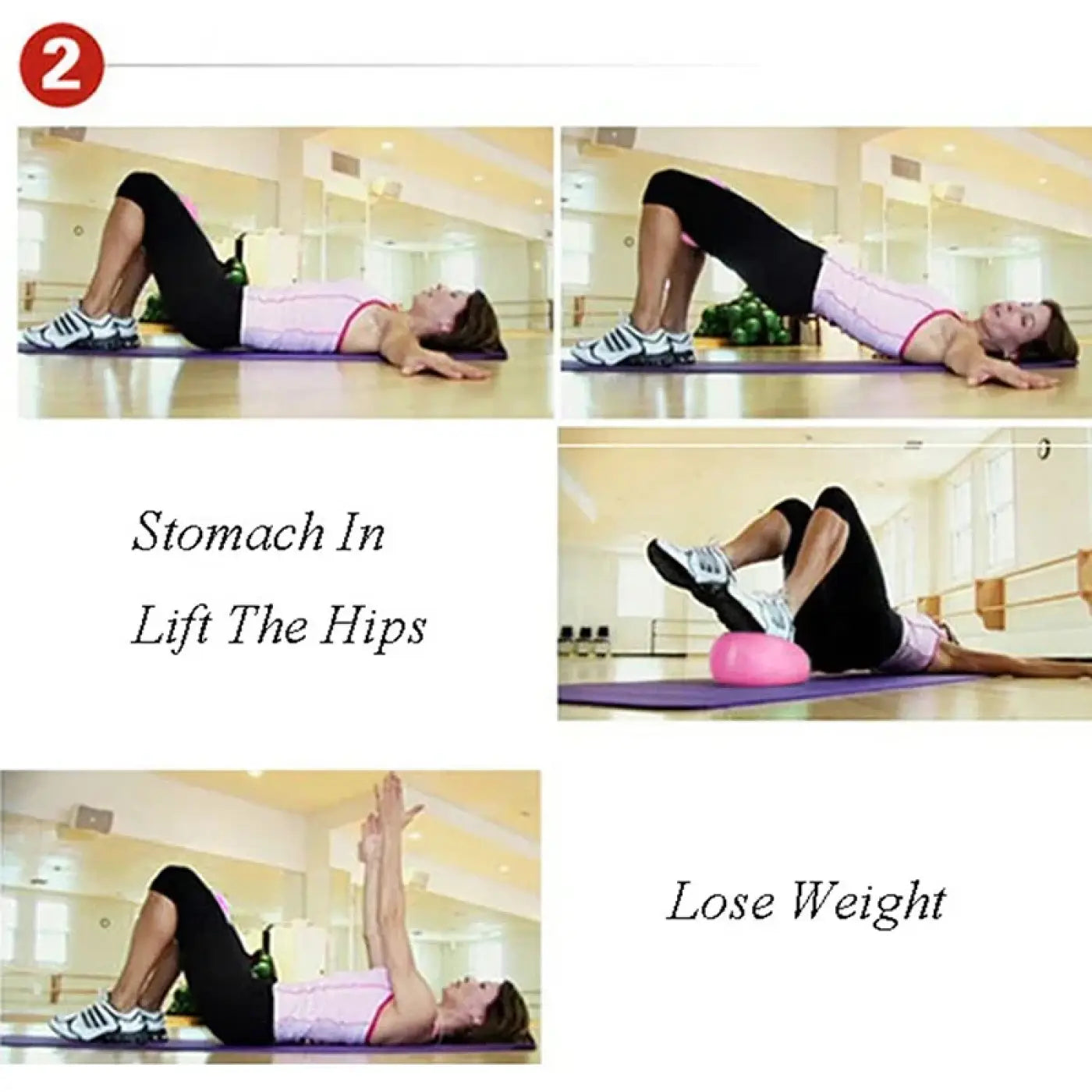 The Ball Depot yoga ball: 25cm Yoga Ball Pilates Core Fitness Balance Ball