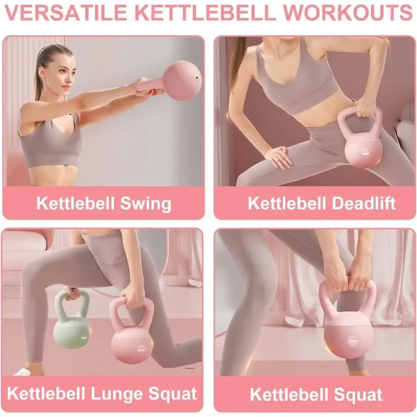 The Ball Depot kettlebell weight: 25lb RUNWE Soft Kettlebell Adjustable Weight