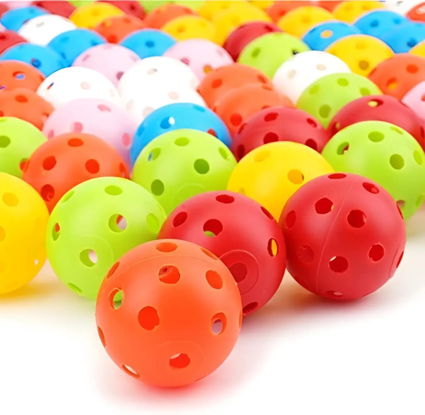 The Ball Depot golf ball: 26-hole Multi-color Golf Practice Ball-1/24pcs