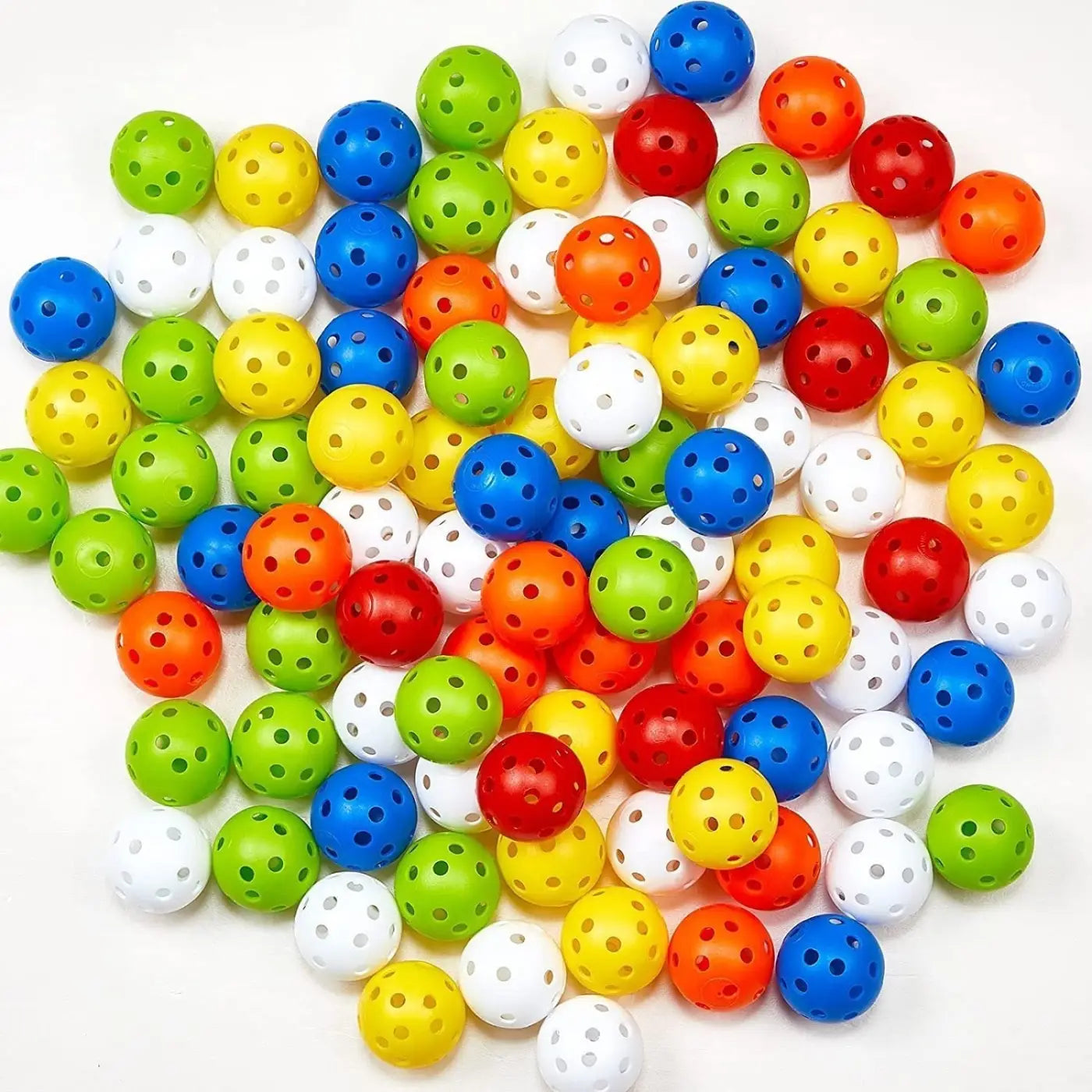 The Ball Depot golf ball: 26-hole Multi-color Golf Practice Ball-1/24pcs
