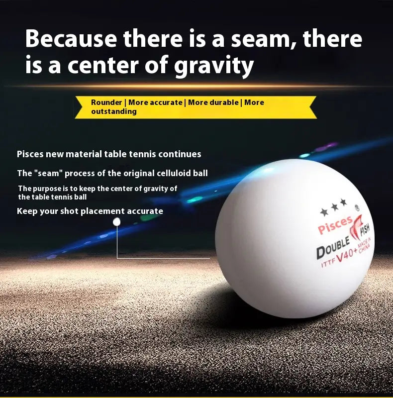 Entertainment Table Tennis Ball For New Material Training