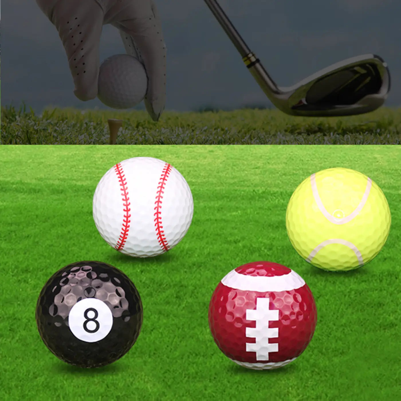 The Ball Depot golf ball: 300pcs Sports Golf Gift Balls