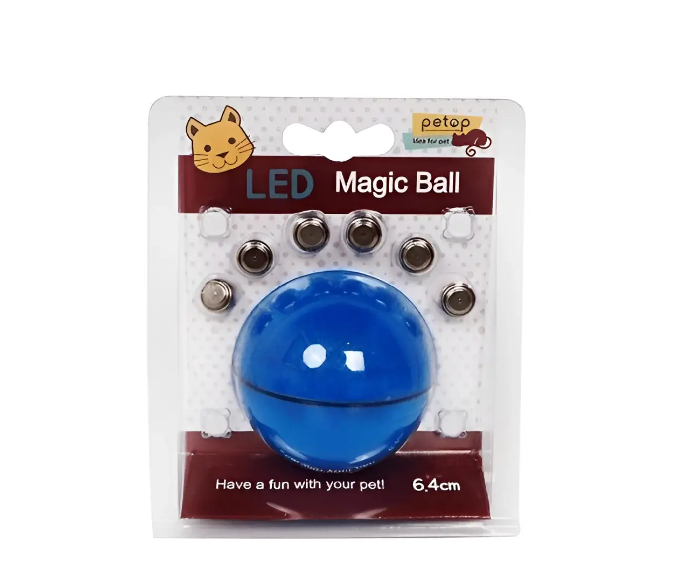 The Ball Depot Cat Toys: 360° Interactive Led Cat Toy Ball