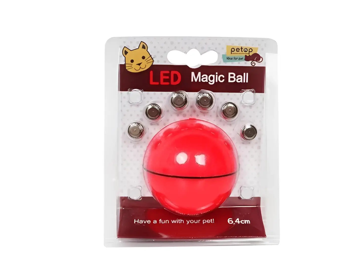 The Ball Depot Cat Toys: 360° Interactive Led Cat Toy Ball