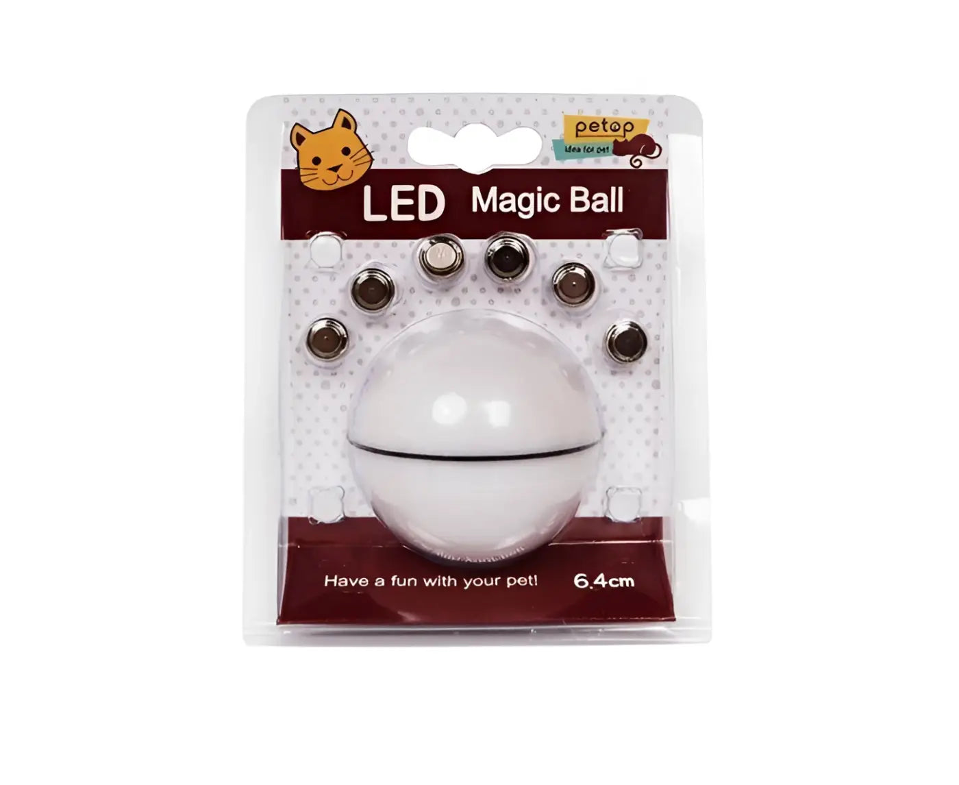 The Ball Depot Cat Toys: 360° Interactive Led Cat Toy Ball