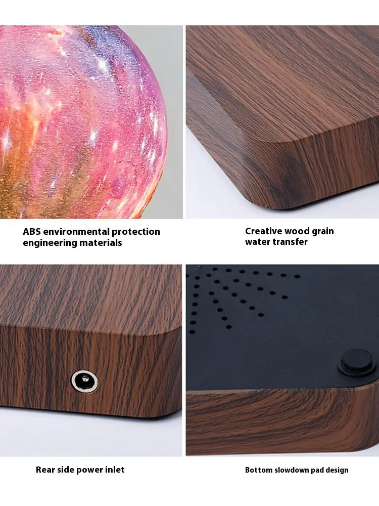 Magnetic Levitation Galaxy Ball Small Night Lamp