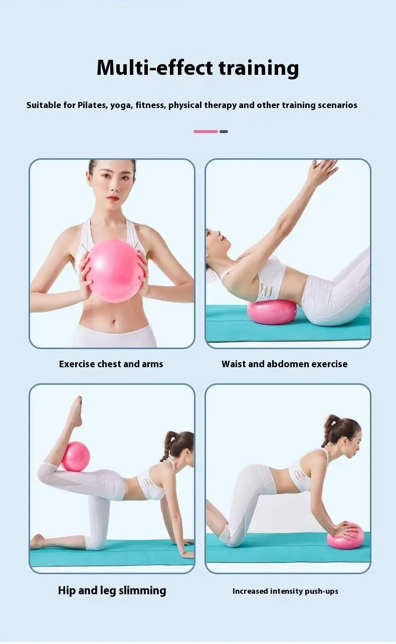 Pink Pelvic Floor Muscle Training Fitness Ball for multi-effect exercise