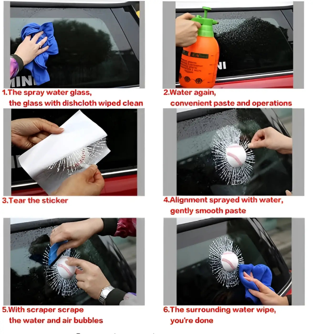 The Ball Depot novelty ball: 3D car window shatter ball