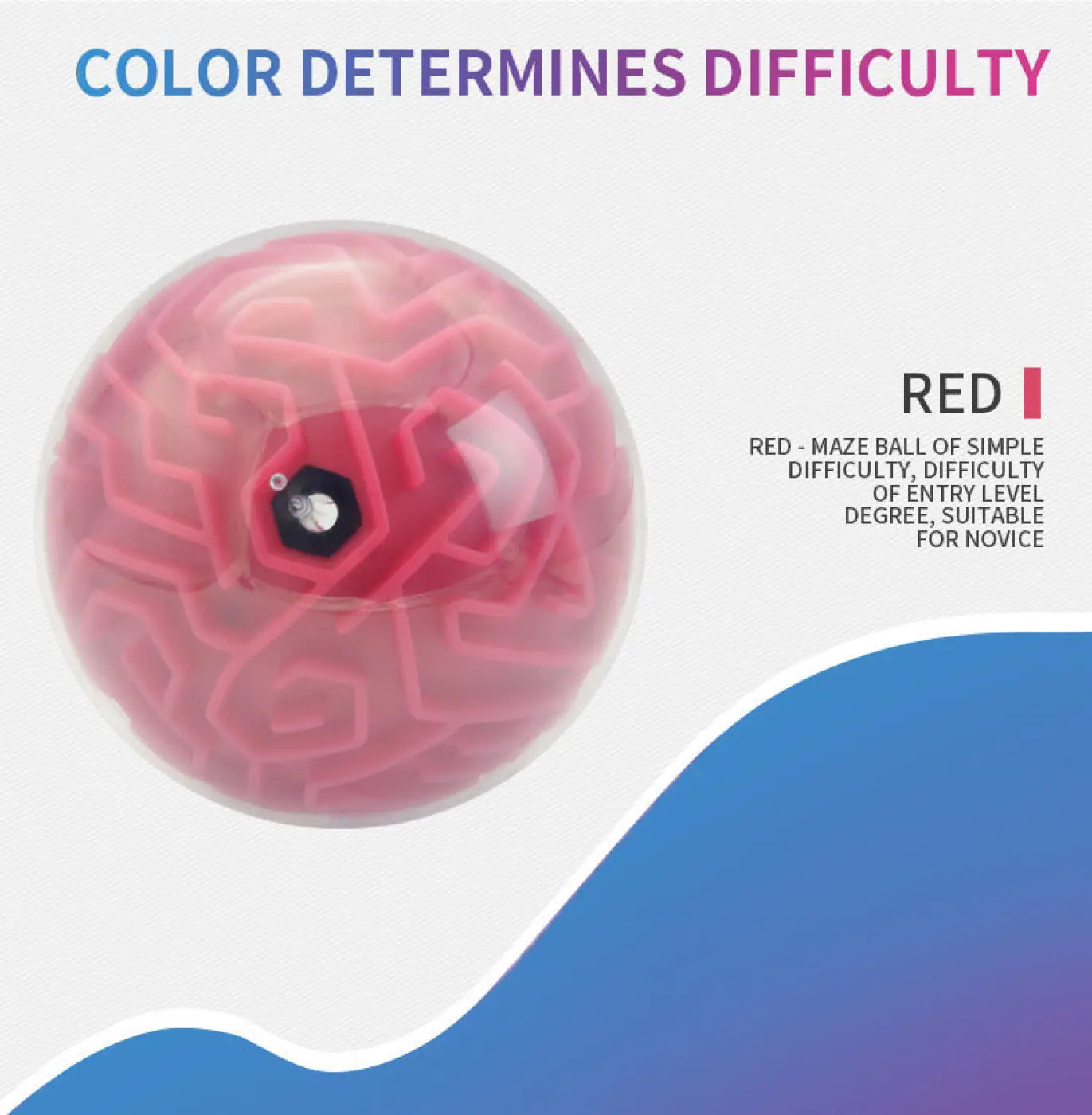The Ball Depot puzzle ball: 3D Maze Puzzle Ball