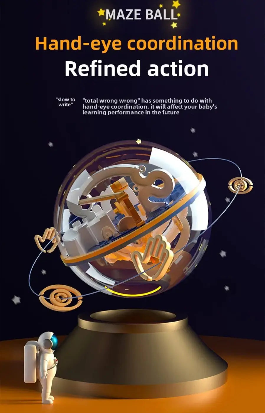 The Ball Depot puzzle ball: 3D Puzzle Ball Maze