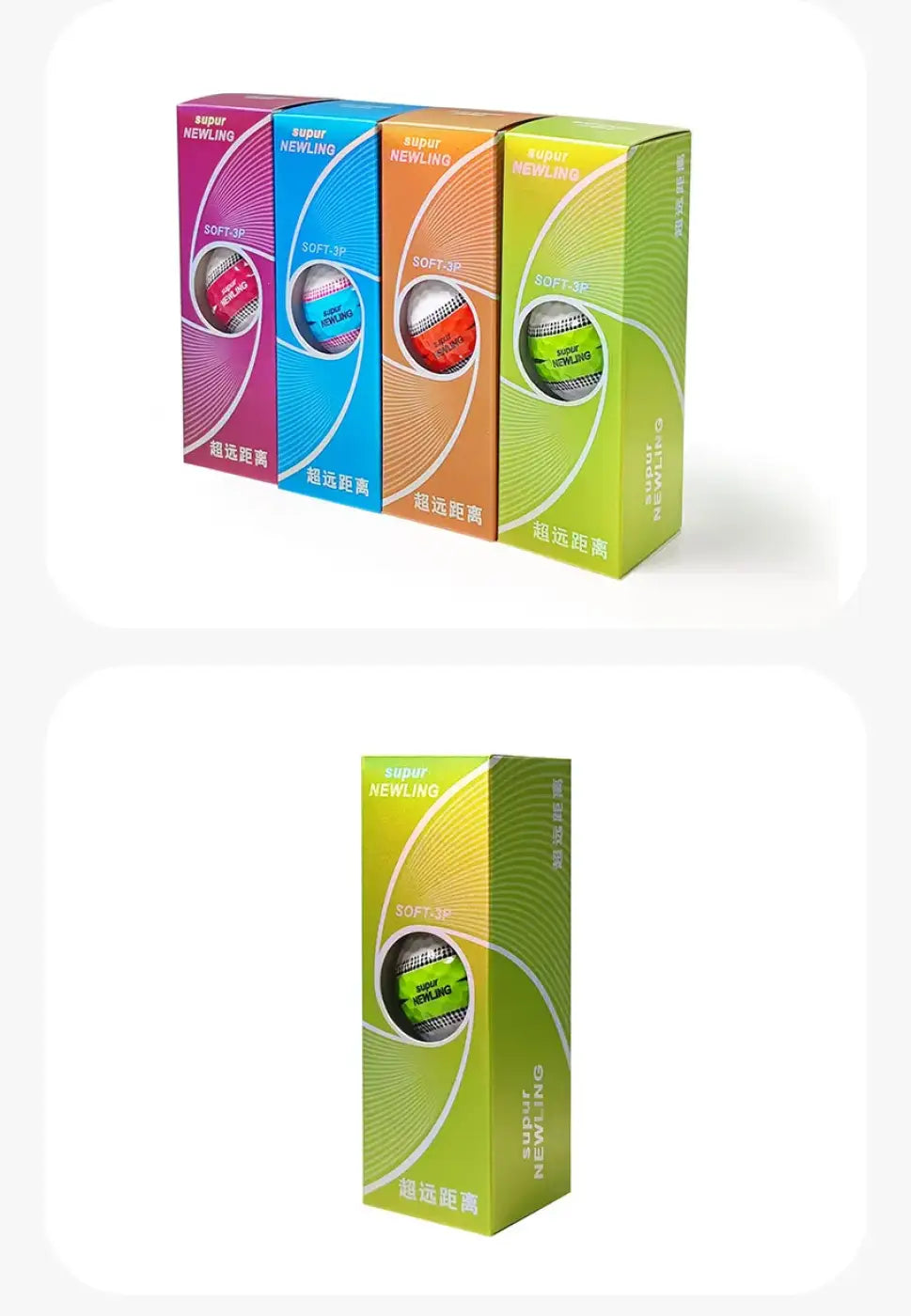 The Ball Depot golf ball: 3pcs/box NEWNING Golf Ball
