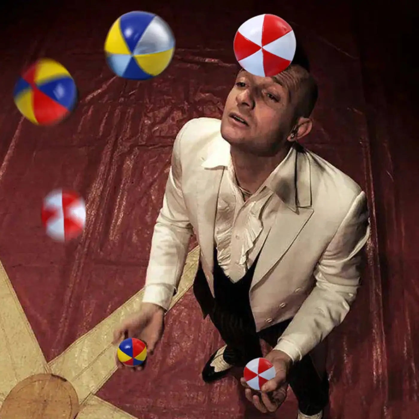 The Ball Depot juggling ball: 3Pcs PU Thud Juggling Balls