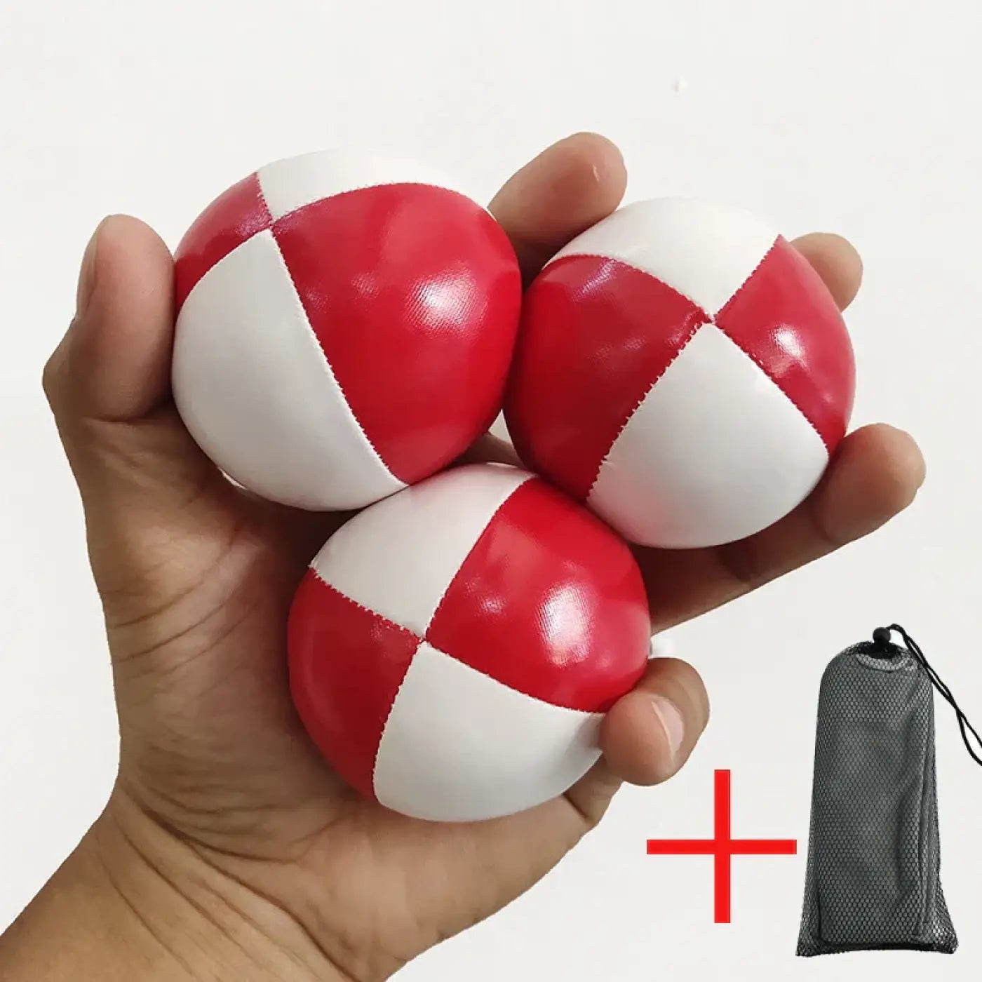 The Ball Depot juggling ball: 3Pcs PU Thud Juggling Balls