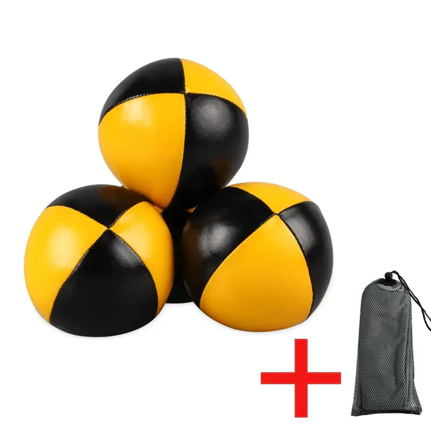 The Ball Depot juggling ball: 3Pcs PU Thud Juggling Balls