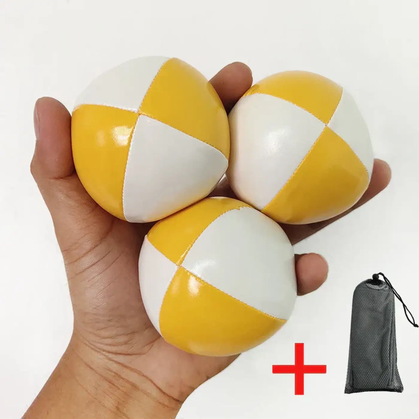 The Ball Depot juggling ball: 3Pcs PU Thud Juggling Balls